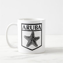 Aruba Island Design - White 11 oz Classic Mugg