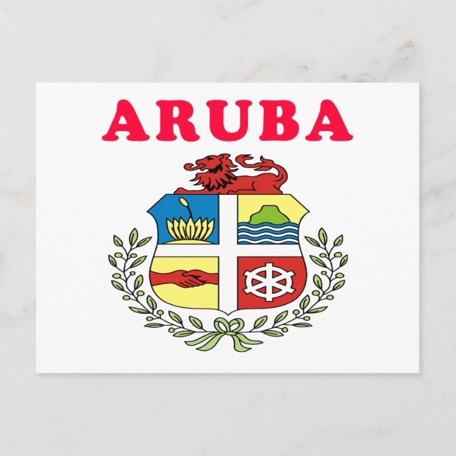 Aruba Jackar Armar Vykort (Framsida)