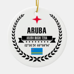 Aruba Julgransprydnad Keramik