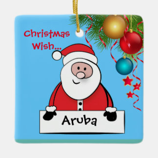 Aruba jultomten Ornament