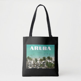 Aruba Karibien Beach Scene Tygkasse