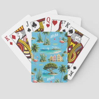 Aruba Karibiskt ö fyr resminne Casinokort