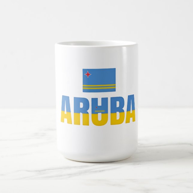 Aruba  Klar Påse | Karibien | Stadium Ready Kaffemugg (Center)