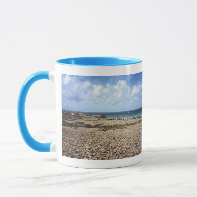 Aruba Klippig Havsutsikt Mugg (Vänster)