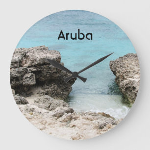 Aruba kust stor klocka