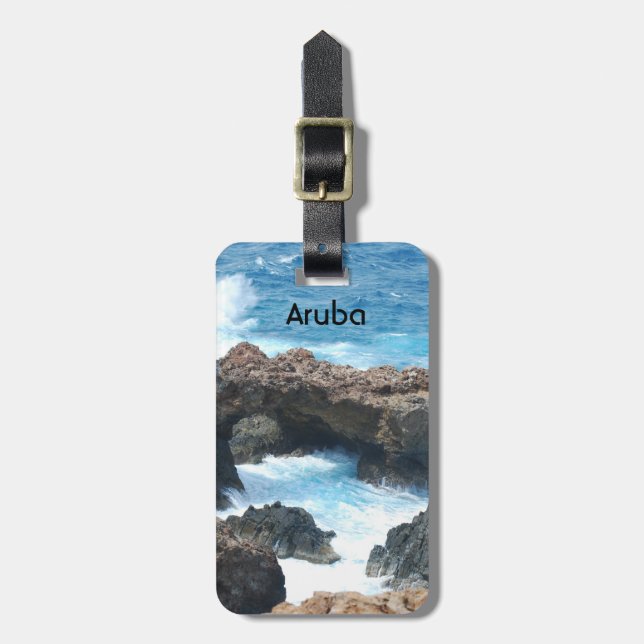 Aruba kusten bagagebricka (Vertikal Framsida)