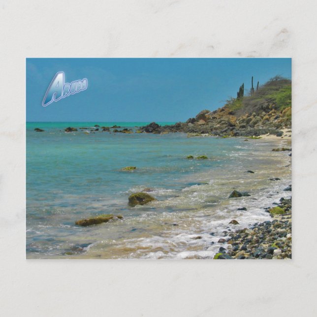 Aruba Kusten vykort (Framsida)