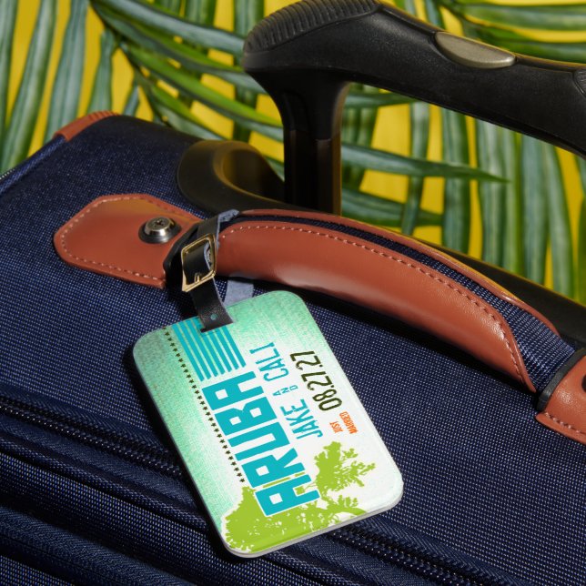 ARUBA Luggage Tag Bagagebricka (Framsida Insitu 1)