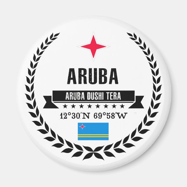 Aruba Magnet (Framsidan)