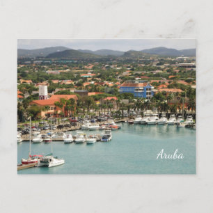 Aruba Marina Anpassningsbar Vykort