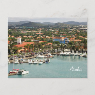 Aruba Marina Anpassningsbar Vykort