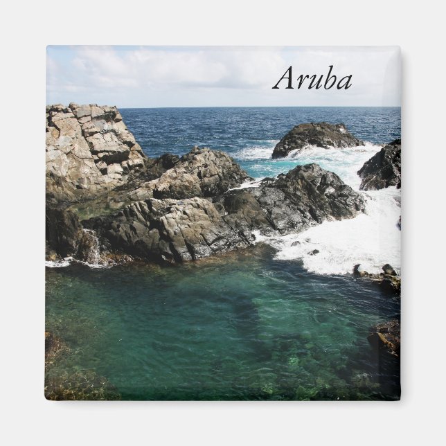 Aruba, naturliga bassäng magnet (Framsidan)