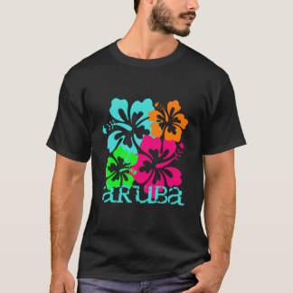 Aruba Ö Beach Tropisk Paradis Resa Surf O T Shirt