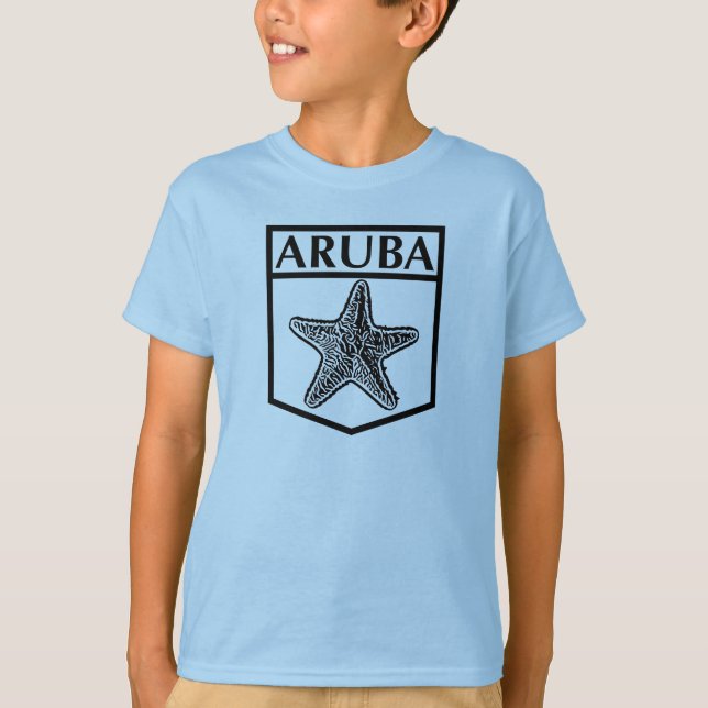Aruba ödesign - Bards grundläggande T-Shirt (Framsida)