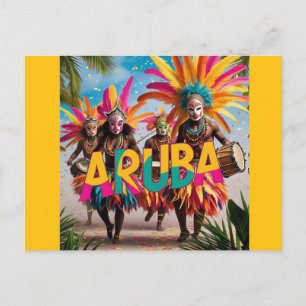 Aruba-ön slår stigande helg vykort