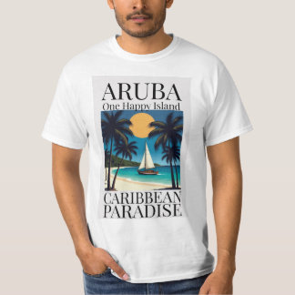 Aruba One Happy Island T Shirt