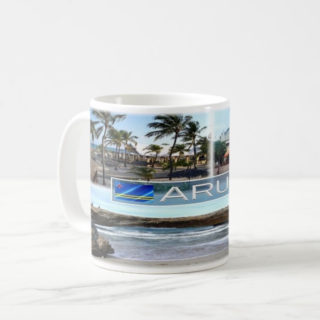 Aruba - Oranjestad - Kaffemugg (Framsida vänster)
