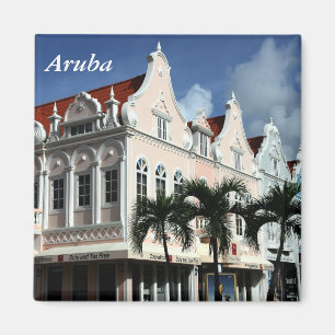 Aruba Oranjestad som är karibisk Magnet