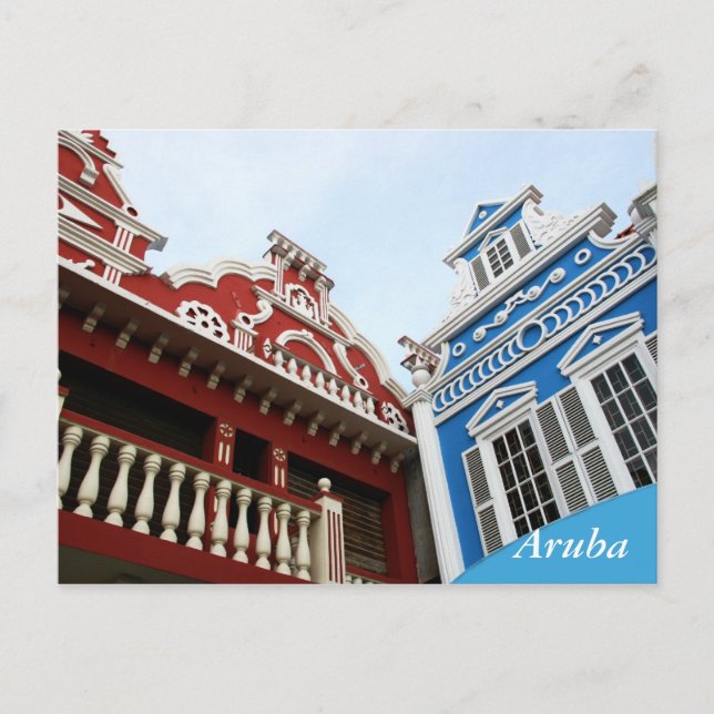 Aruba, Oranjestad Vykort (Framsida)
