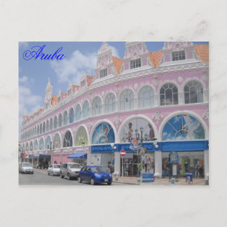 Aruba, Postcard, Oranjestad, Aruba Vykort