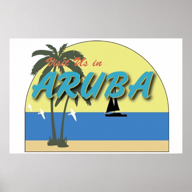 Aruba Poster (Framsidan)