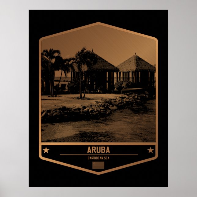 Aruba Poster (Framsidan)