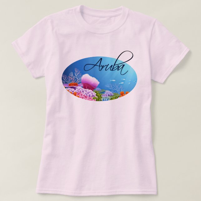 Aruba reef t-shirt (Design framsida)
