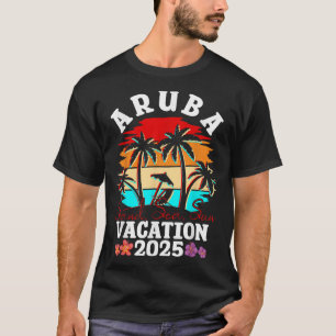Aruba Resa 2025 Funny Cousin Friends Summer Beach T Shirt