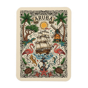 Aruba Resor Magnet