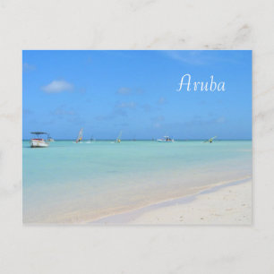 Aruba Sailboarding-vykort Vykort