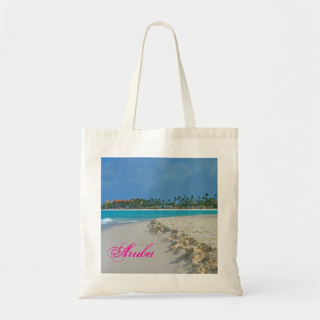 Aruba sand- & surfatoto tygkasse (Framsidan)