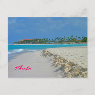 Aruba sand- & surfavykort vykort