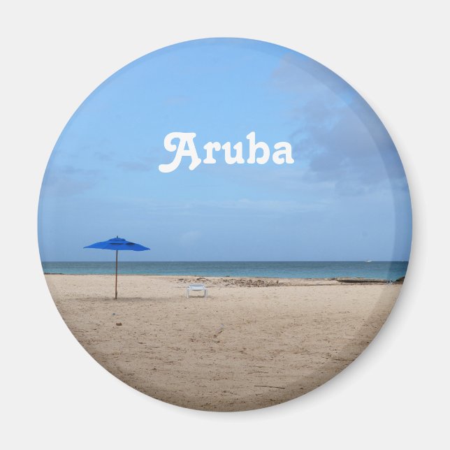 Aruba Solitude Magnet (Framsidan)