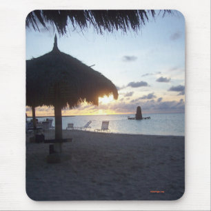 Aruba solnedgång, 2006 musmatta