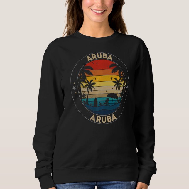 Aruba Souvenir Aruba Reminder T Shirt (Framsida)