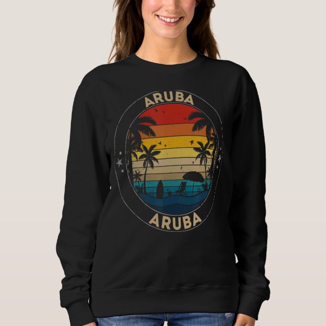 Aruba Souvenir Aruba Reminder T Shirt (Framsida)