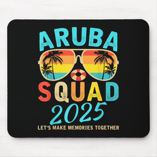 Aruba Squad 2025 Vacation Friends Family Matching  Musmatta (Framsidan)