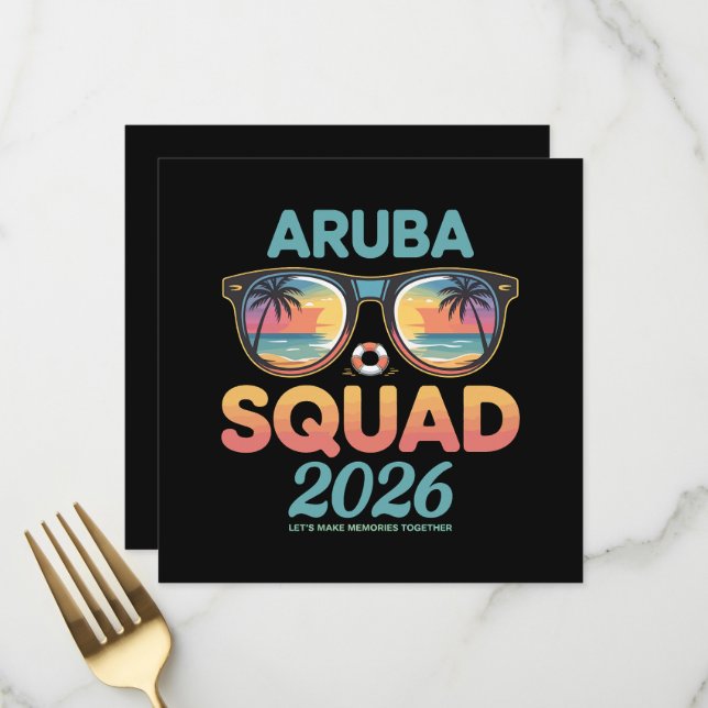 Aruba Squad 2026 Retro Meny (Fram/Back In Situ)