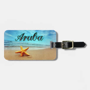 Aruba stjärnfisk bagagebricka