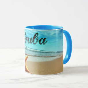 Aruba stjärnfisk mugg