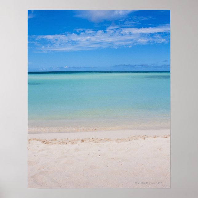 Aruba, strand och hav 3 poster (Framsidan)