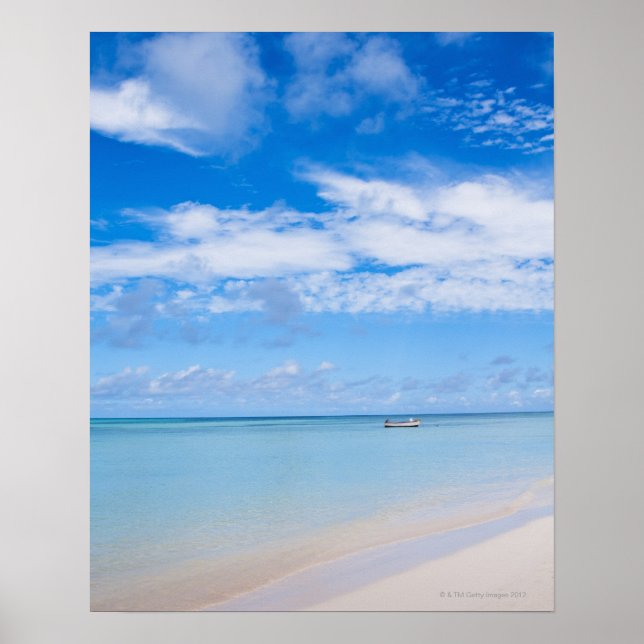 Aruba, strand och hav poster (Framsidan)