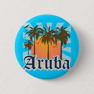 Aruba strandsolnedgång knapp
