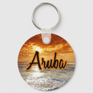 Aruba sunset nyckelring