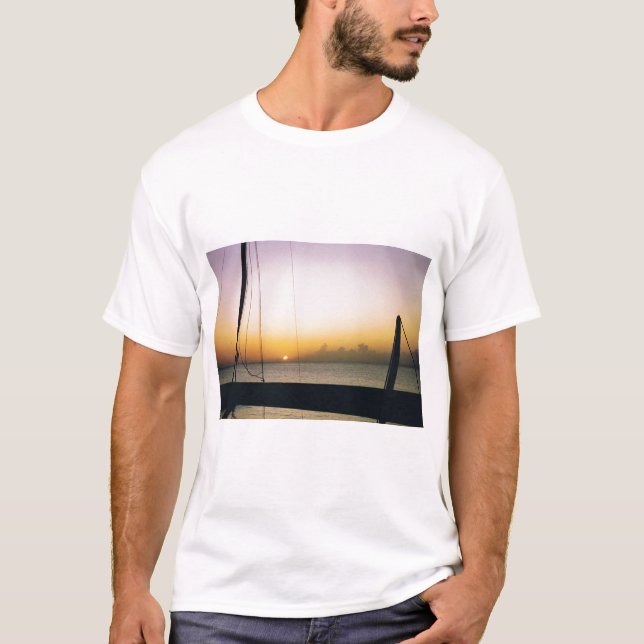 Aruba Sunset T Shirt (Framsida)