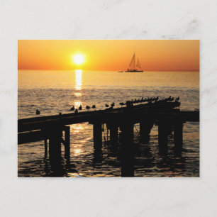 Aruba sunset vykort