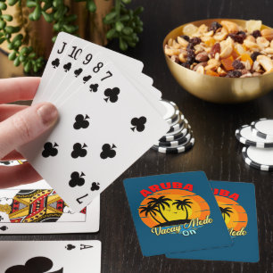 Aruba Vacay Mode på familjergruppsmatchande resor Casinokort