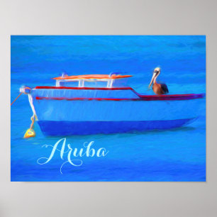 Aruba Värdeaffischpapper (Matte) Poster