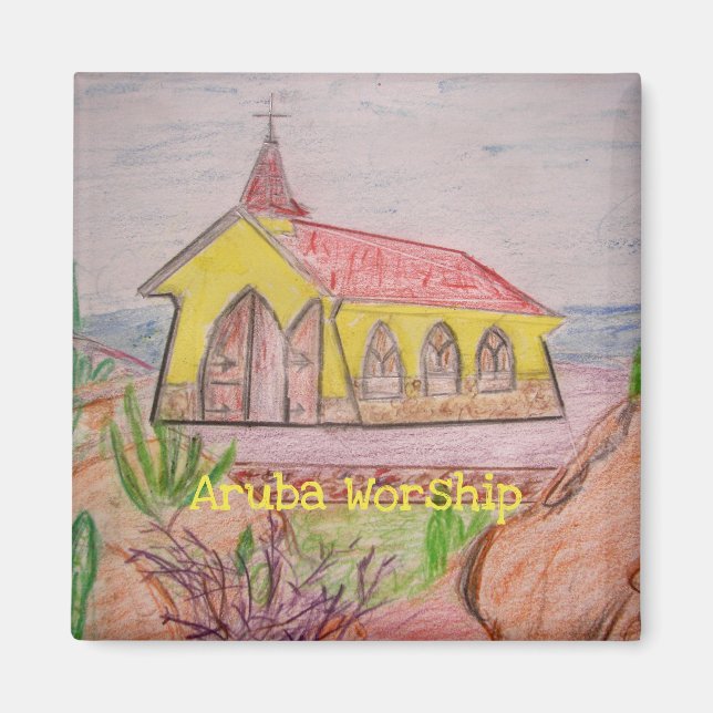 Aruba Worship Magnet (Framsidan)