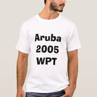 aruba wpt 2005 t shirt